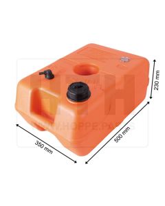 Standheizungstank 30 l KST 350x230x500