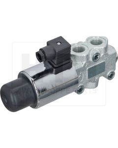 3/2-Wegeventil 1/2" 90 l/min 24V P+A+B g