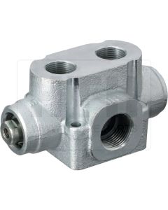 pneum. 3-Wegeumschalter 1"-3/4" 90°