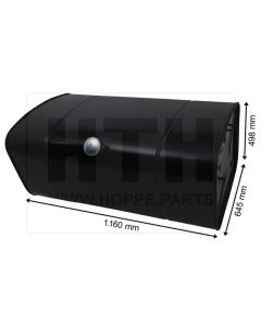 Dieseltank 325 l Stahl 1160 x 498 x 645