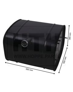 Dieseltank 77 l Stahl 550 x 400 x 500