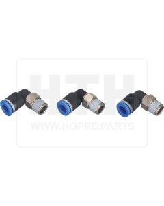 Satz Einschraubstutzen 1/8" 90°