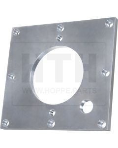 Aufnahmeplatte für Deckel/Rücklauffilter