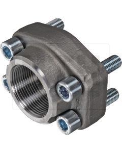SAE-Flansch 1 1/2" 3000 PSI m. Schr. D.