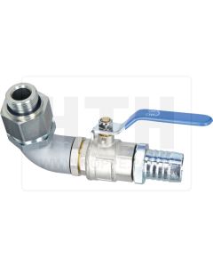 Saugstutzenadapter AG 1 1/4" Saug-Ø 50mm