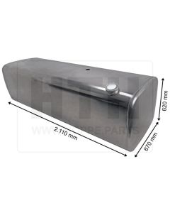 Dieseltank 805 l Alu 2110 x 620 x 670