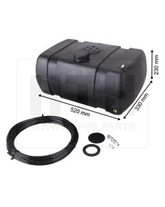 Standheizungstank 30 l KST 520x230x330