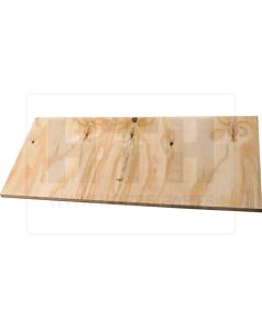 Holzeinlageboden 990 mm x 450 mm für Staukasten 1.000 mm lang und 500 mm breit