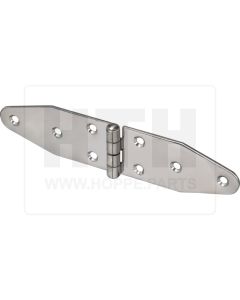 Scharnier, Edelstahl 180 mm x 41 mm 