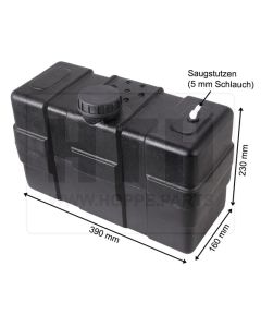 Standheizungstank 14 l KST 390x230x160