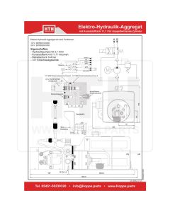 Elektro-Hydraulikaggregat 24V 14L DW