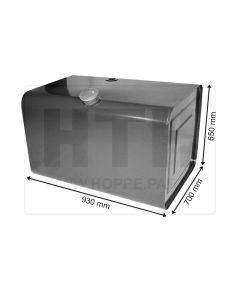 Dieseltank 400 l Stahl 930 x 650 x 700