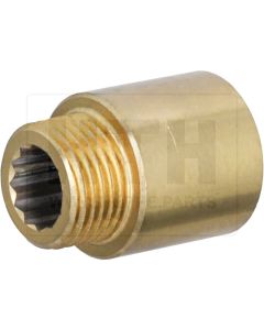 Reduziermuffe 1/2" AG auf 1/2" IG