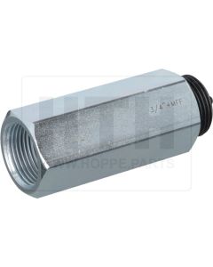 Rohrbruchsicherung mit Innengewinde 3/4"
