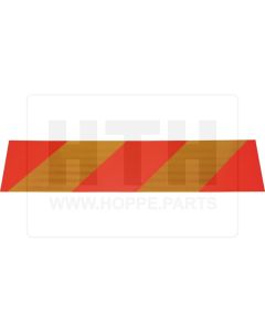 Warnmarkierung - linksweisend