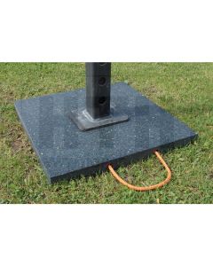 Kranstützfußplatte 800x800x60mm - 30 t
