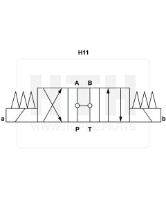 NG06-4/3 Wegeventil-H11 12V H