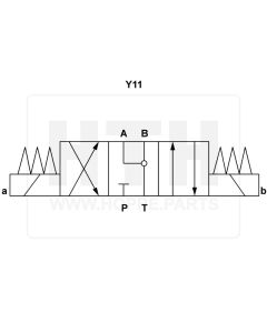 NG06-4/3 Wegeventil-Y11 12V H