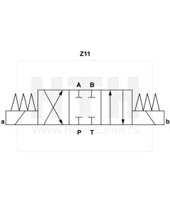 NG06-4/3 Wegeventil-Z11 12V H