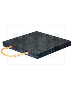 Kranstützfußplatte 400x400x40mm - 10 t