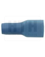 Flachstecker blau - vollisoliert -