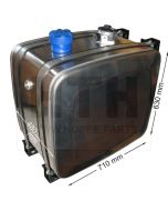 Hydrauliktank 200 l AL 500x640x710 RF