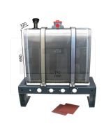 Hydrauliktank 130 l AL 750x650x350 RF