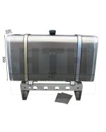 Hydrauliktank 300 l AL 1600x650x350