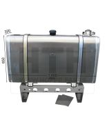 Hydrauliktank 300 l AL 1600x650x350 RF