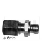 Einschraubstutzen für Geber, 6 mm 1/8"