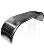 Aluriffelblechkotflügel HDA 2700/650