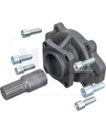Adapter ISO 4 Loch PTO/SAE C Pumpe