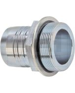 Saugstutzen Ø 50 - 2" gerade m. Dichtr.