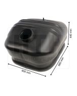 Dieseltank 100 l KST 660 x 440 x 660