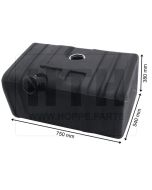 Dieseltank 117 l KST 750 x 380 x 540