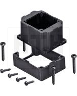 Aufnahmekasten für Geberventil 80mm hoch