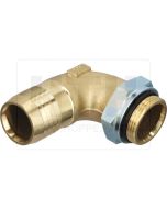 Saugstutzen Ø 40 - 1 1/4" - 90° einst.