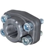 SAE-Flansch 1" IG 3000 PSI m. Schr.