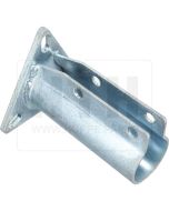Konsole Rohrhalter 3-Loch ST Ø42