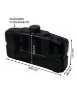 Standheizungstank 47 l KST 800x430x160