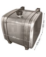 Hydrauliktank 300 l AL 800x620x670